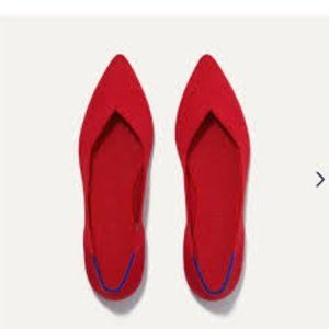 Red Rothys Pointed Flats
